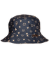 BOUGIE BLACK/GOLD REVERSIBLE BUCKET HAT
